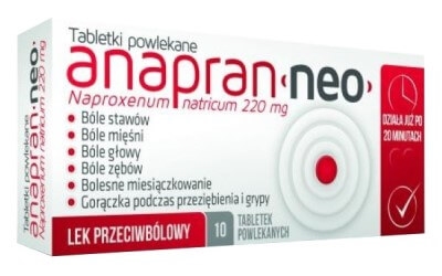 Tabletki na ból kości Anapran Neo - opinie zawiedzionej klientki