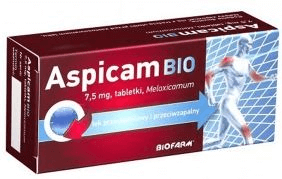 Tabletki na ból kości Aspicam Bio - w mojej opinii są nieskuteczne